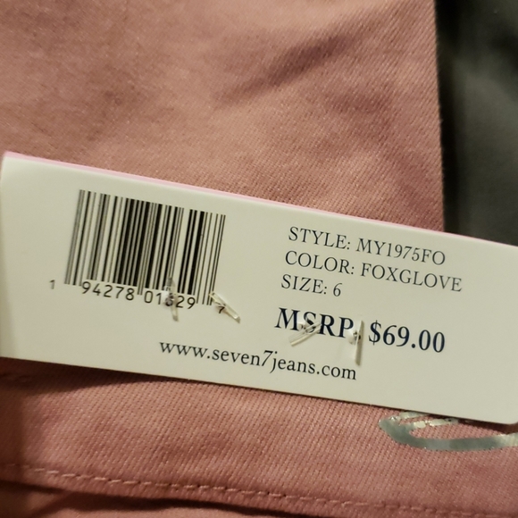 SEVEN 7 HIGH RISE SKINNY JEANS - Picture 7 of 12